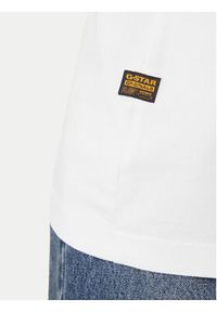 G-Star RAW - G-Star Raw T-Shirt G Icon Graphic D28823-E385 Biały Regular Fit. Kolor: biały. Materiał: bawełna #3