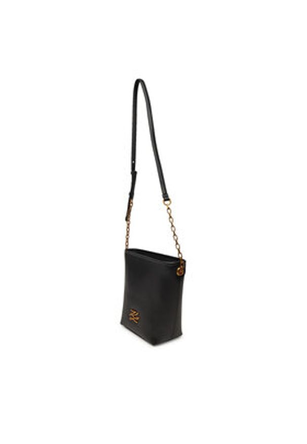 Karl Lagerfeld - KARL LAGERFELD Torebka A2W30201 Czarny. Kolor: czarny. Materiał: skórzane