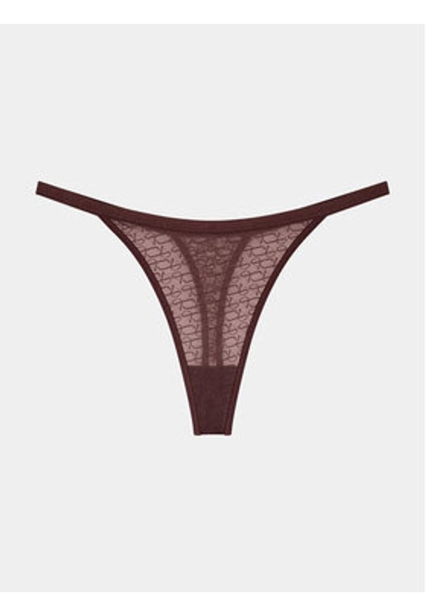 Triumph Stringi Signature Sheer 10216494 Brązowy. Kolor: brązowy. Materiał: syntetyk