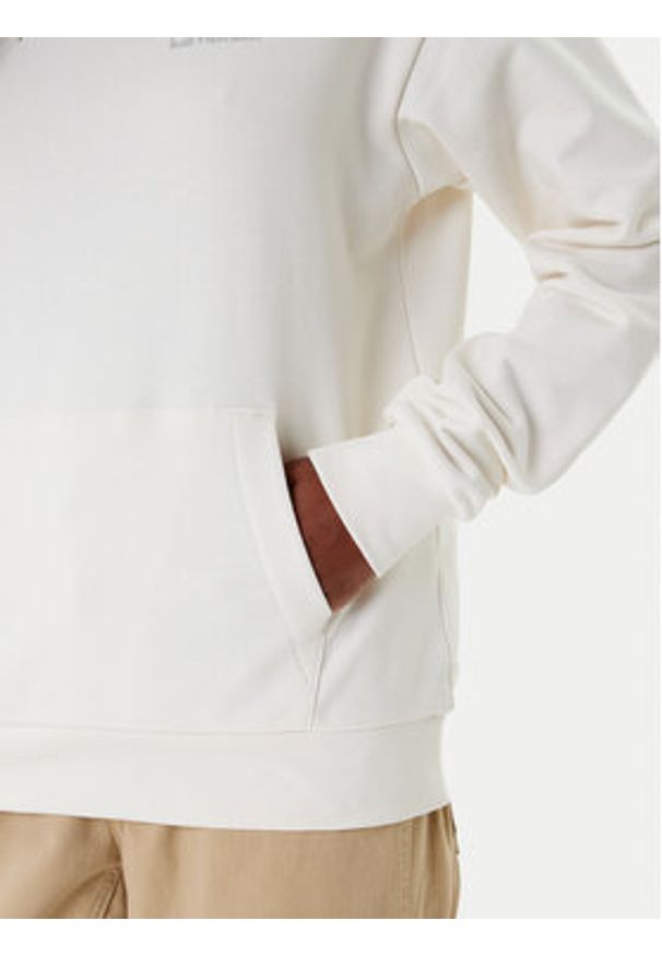 Jack Wolfskin Bluza Essential A63848 Écru Regular Fit. Materiał: bawełna