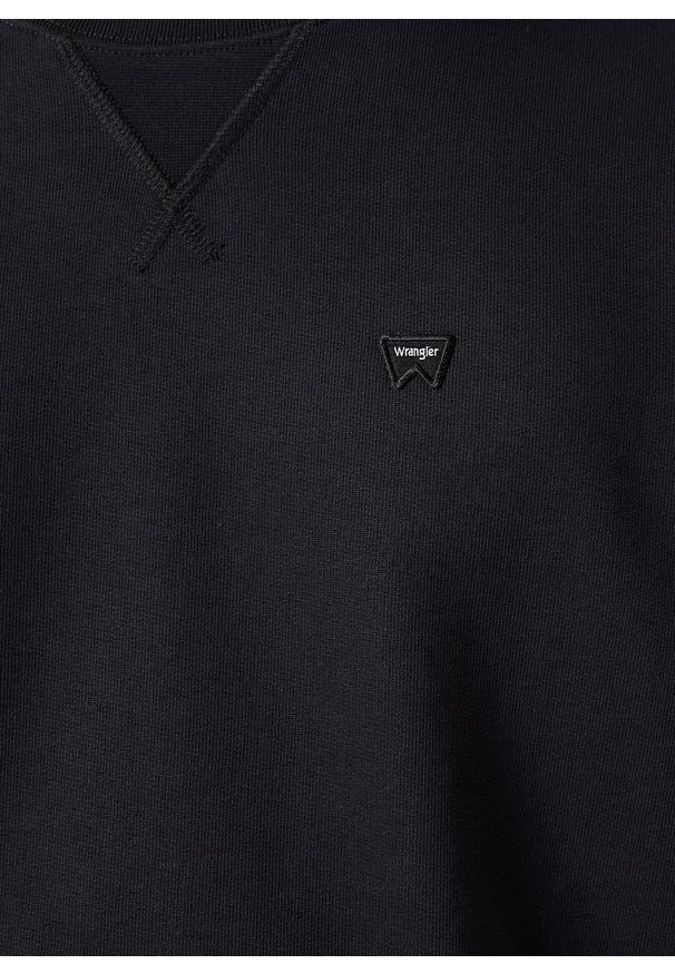 Wrangler - MESKA BLUZA WRANGLER SIGN OFF CREW BLACK 112350535