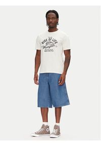 Wrangler Szorty jeansowe Jort 112362509 Niebieski Oversize. Kolor: niebieski. Materiał: bawełna #5