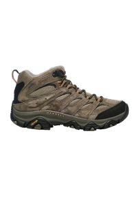 Buty trekkingowe męskie Merrell Moab 3 Gtx Gore-tex. Zapięcie: sznurówki. Kolor: beżowy. Materiał: skóra, materiał, syntetyk. Szerokość cholewki: normalna. Technologia: Gore-Tex. Sport: turystyka piesza #1