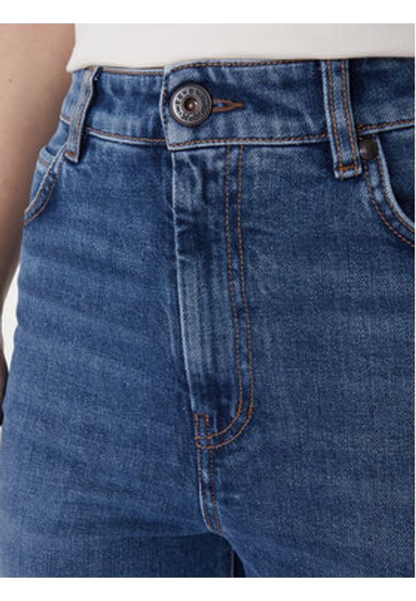 Weekend Max Mara Jeansy Pulvino 2615181061 Granatowy Wide Leg. Kolor: niebieski