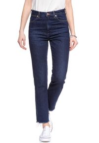 Wrangler - WRANGLER RETRO SLIM MARILYN BLUE W239RI210 112127897. Stan: podwyższony. Styl: retro