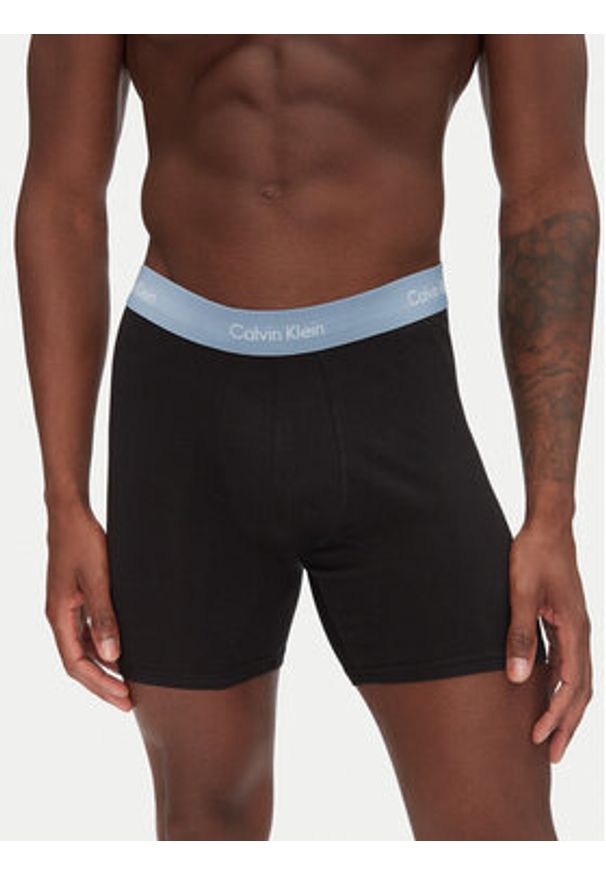 Calvin Klein Underwear Komplet 3 par bokserek 000NB1770A Czarny. Kolor: czarny. Materiał: bawełna