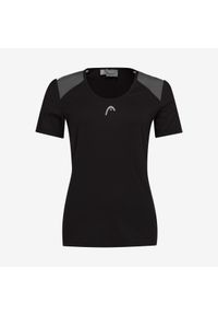 Head - T-Shirt damski CLUB 22 Tech. Kolor: czarny. Materiał: poliester, materiał, jersey. Sport: tenis #1