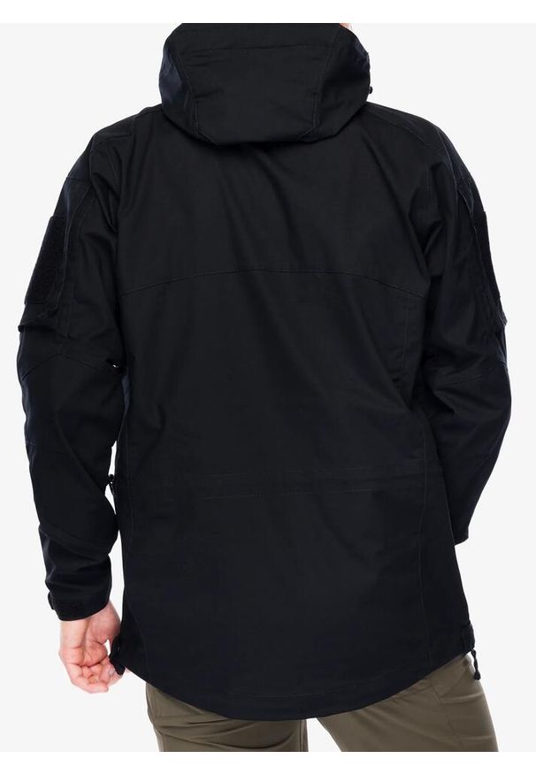 Kurtka bushcraft męska Helikon-Tex Tracer Anorak Jacket. Kolor: czarny. Sport: turystyka piesza