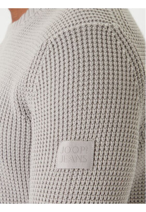 JOOP! Jeans Sweter Harono 30047662 Szary Modern Fit. Kolor: szary. Materiał: bawełna