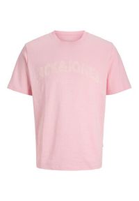 Jack & Jones - Jack&Jones T-Shirt Almeria 12276962 Różowy Regular Fit. Kolor: różowy. Materiał: bawełna #3