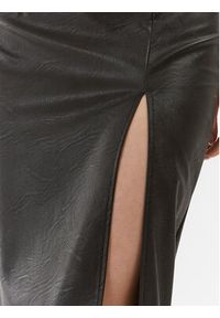 Rinascimento Spódnica z imitacji skóry CFC0115150003 Czarny Regular Fit. Kolor: czarny. Materiał: wiskoza #5