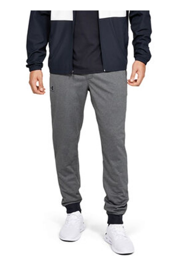 Under Armour Spodnie dresowe Ua Sportstyle 1290261 Szary Relaxed Fit. Kolor: szary. Materiał: syntetyk