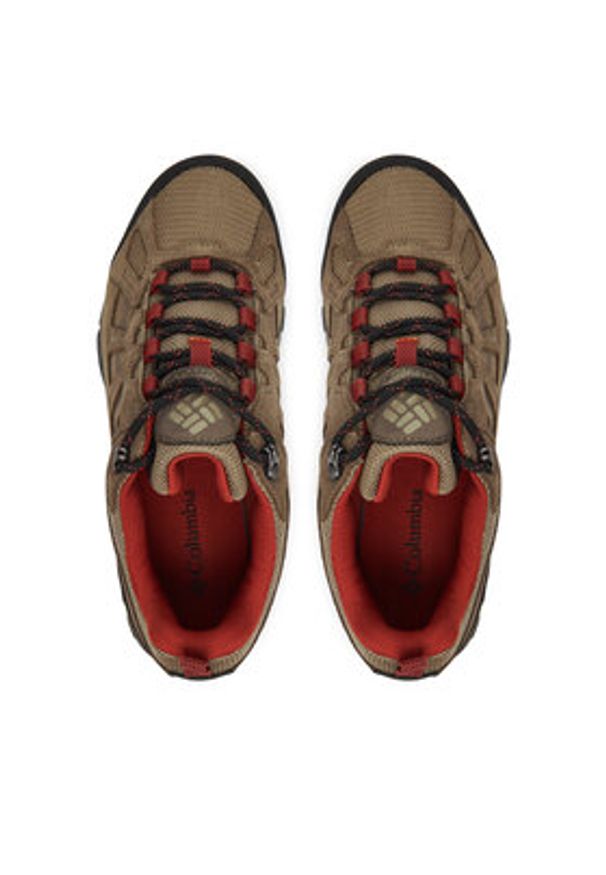 columbia - Columbia Trekkingi Redmond III Waterproof BM0169 Brązowy. Kolor: brązowy. Materiał: materiał. Sport: turystyka piesza