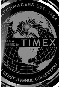 Timex zegarek TW2U42600 Essex Avenue Multifunction. Kolor: srebrny. Materiał: materiał #2