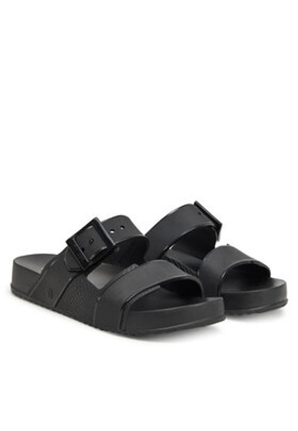 melissa - Melissa Klapki Melissa Cozy Connection Slide Ad M 35832 Czarny. Kolor: czarny