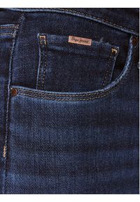 Pepe Jeans Jeansy Regent PL204171 Granatowy Skinny Fit. Kolor: niebieski