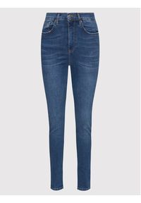 YAS Jeansy Ayo 26025089 Niebieski Skinny Fit. Kolor: niebieski #3