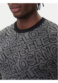 Guess Sweter M5BR11 Z0442 Szary Regular Fit. Kolor: szary. Materiał: syntetyk #5