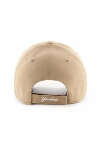 47 Brand - Czapka z daszkiem męska do baseball'u Brand 47 New York Yankees brązowa. Kolor: brązowy
