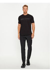 Armani Exchange T-Shirt 6RZTKA ZJBYZ 1200 Czarny Regular Fit. Kolor: czarny. Materiał: bawełna #4