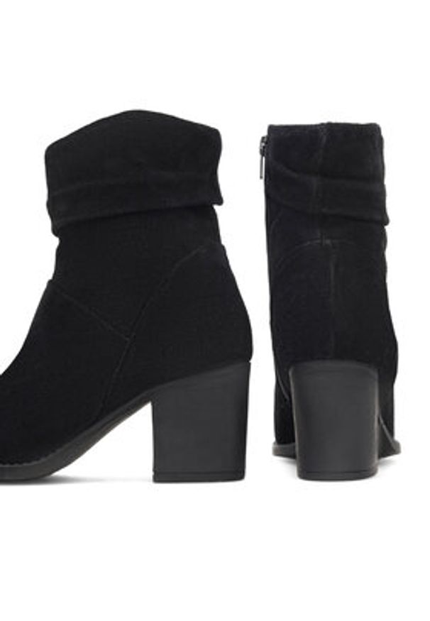 Lasocki Botki WI23-RUTH-03 Czarny. Kolor: czarny. Materiał: skóra