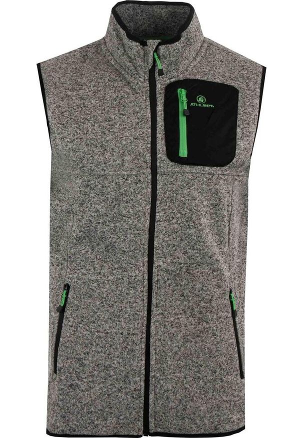 ZUMBA WEAR - Sportowa Kamizelka Athl DPT Zeno XL - Elegancka Czarna Mélange. Kolor: czarny. Materiał: poliester. Sport: joga i pilates, taniec