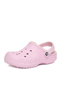 Crocs Klapki C-BAYA LINED CLOG 205969-6GD Różowy. Kolor: różowy #4