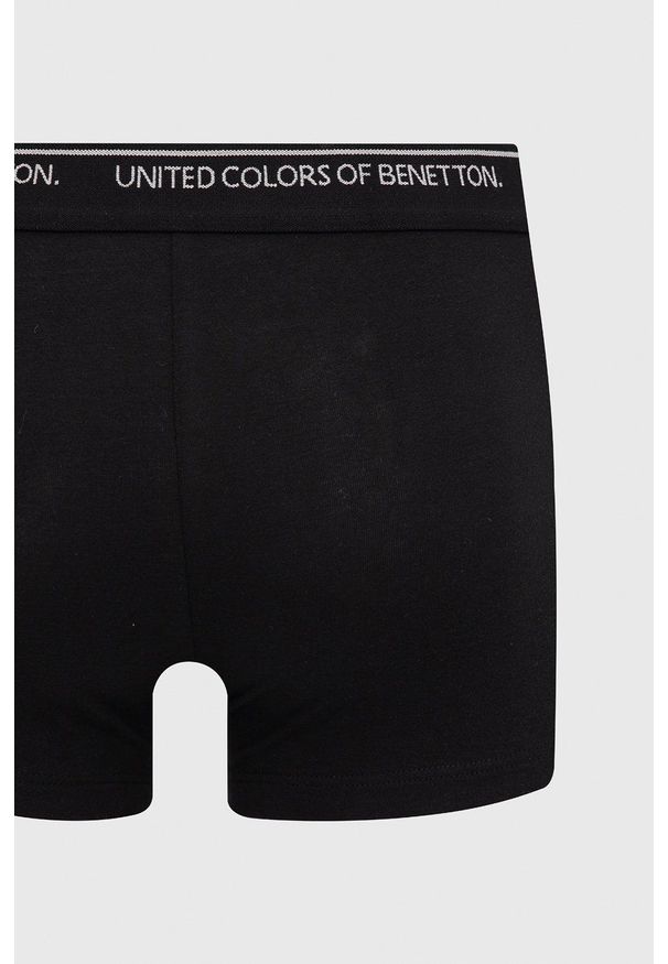 United Colors of Benetton - Bokserki. Kolor: czarny. Materiał: bawełna