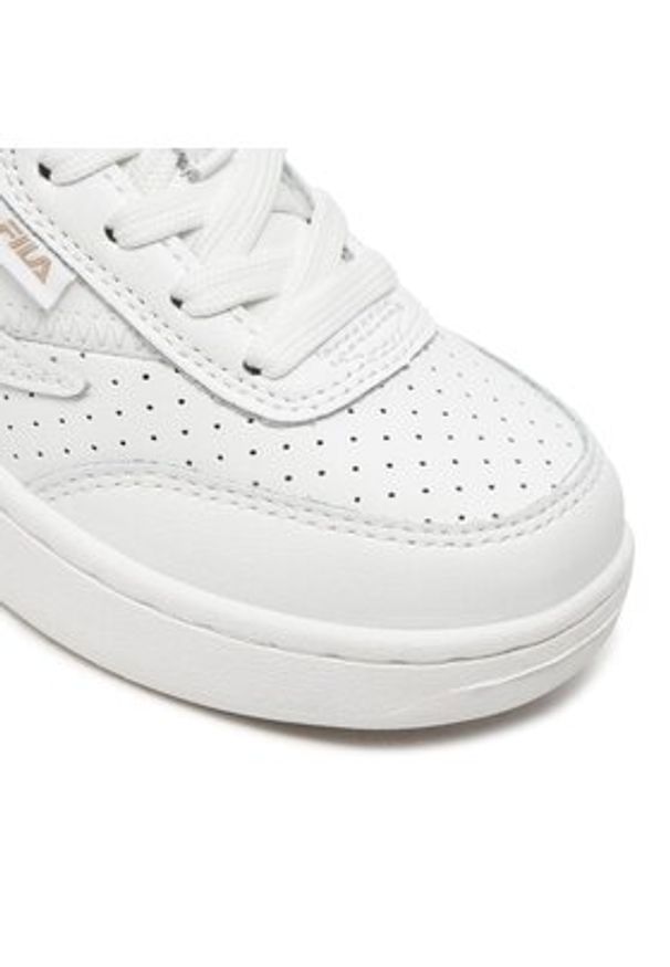 Fila Sneakersy Fila Sevaro Kids FFK0159 Biały. Kolor: biały. Materiał: skóra