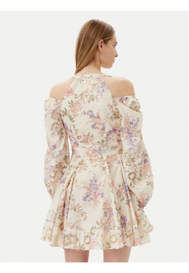 TwinSet - TWINSET Sukienka letnia 251TT2154 Kolorowy Loose Fit. Materiał: bawełna. Wzór: kolorowy. Sezon: lato