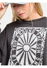 Billabong Bluzka Trip Around EBJZT00491 Szary Cropped Fit. Kolor: szary. Materiał: bawełna #4