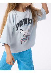 Reserved - T‑shirt Cinnamoroll - jasnoniebieski. Kolor: niebieski. Materiał: bawełna #1
