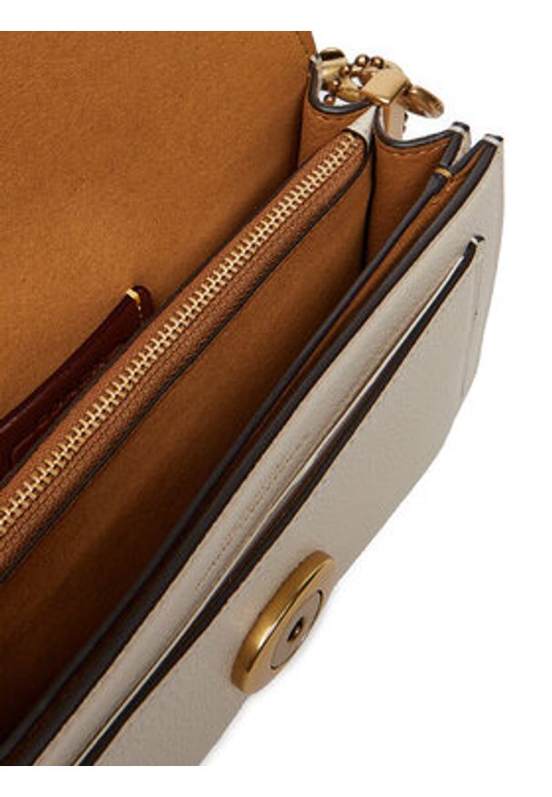 Coach Torebka CY201 Écru. Materiał: skórzane