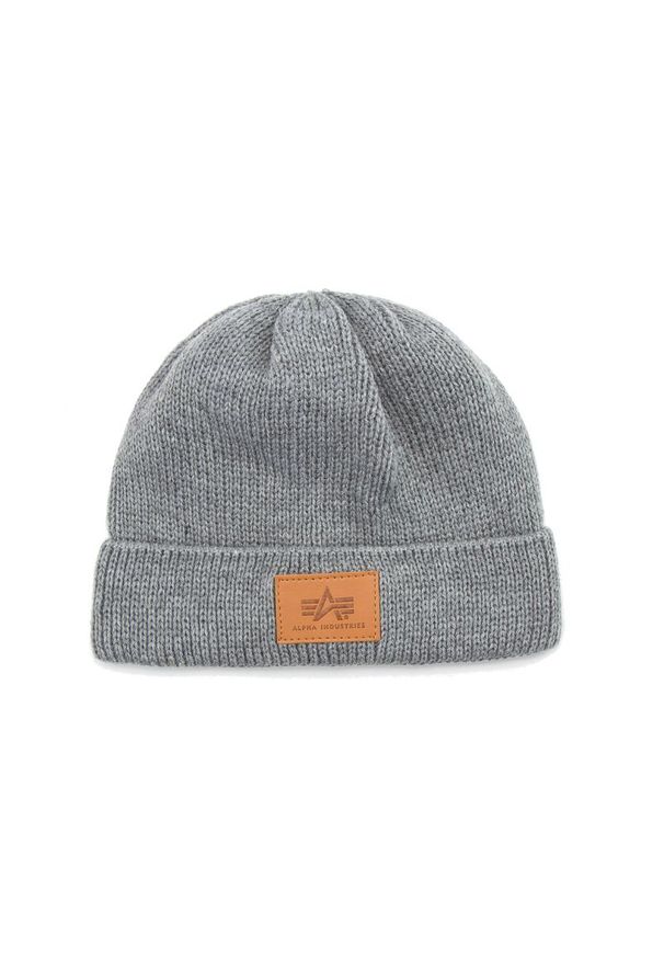 Alpha Industries - ALPHA INDUSTRIES DOCKER HAT > 19890817. Materiał: materiał, akryl. Wzór: ze splotem. Styl: klasyczny