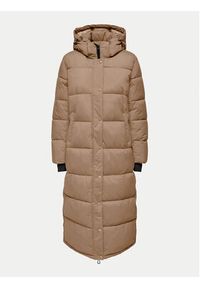 only - ONLY Kurtka zimowa 15287913 Brązowy Regular Fit. Kolor: brązowy. Materiał: syntetyk. Sezon: zima