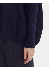 Kontatto Sweter 3M0802C Granatowy Relaxed Fit. Kolor: niebieski. Materiał: syntetyk #4