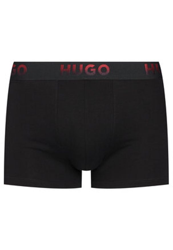Hugo - HUGO Komplet bokserek 50549172 Czarny. Kolor: czarny. Materiał: bawełna