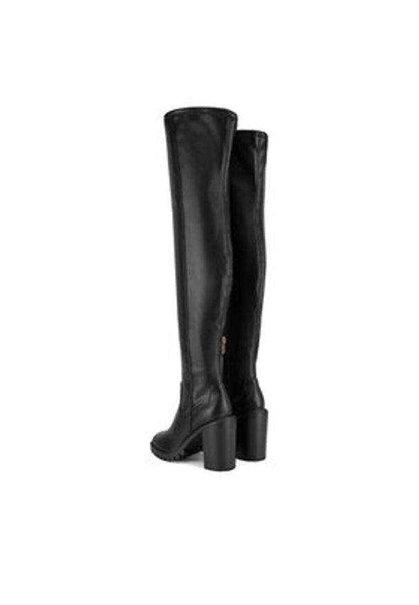 Nine West Kozaki WFA2944-1 Czarny. Kolor: czarny. Materiał: materiał, syntetyk