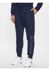 columbia - Columbia Spodnie dresowe M CSC Logo™ Fleece Jogger II Niebieski Regular Fit. Kolor: niebieski. Materiał: bawełna #1