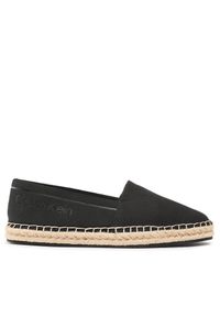 Espadryle Calvin Klein. Kolor: czarny