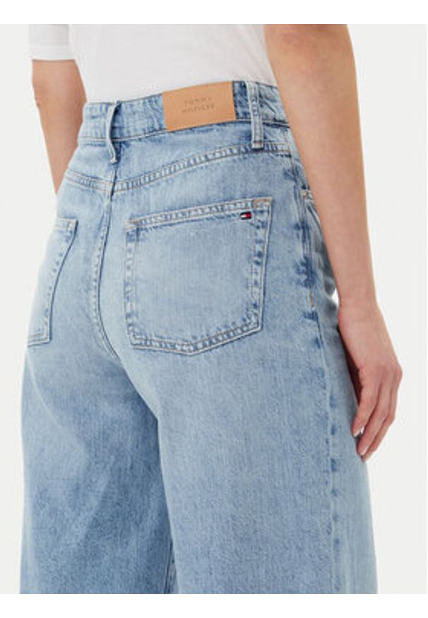 TOMMY HILFIGER - Tommy Hilfiger Jeansy WW0WW45504 Błękitny Relaxed Fit. Kolor: niebieski