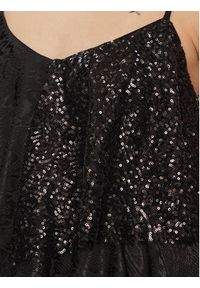 Liu Jo Sukienka koktajlowa CA4209 T3846 Czarny Regular Fit. Kolor: czarny. Materiał: wiskoza. Styl: wizytowy #4