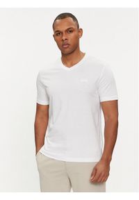 Calvin Klein T-Shirt Smooth K10K112507 Biały Regular Fit. Kolor: biały. Materiał: bawełna #1