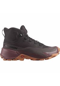 salomon - Buty trekkingowe damskie Salomon Cross Hike Mid Gtx 2. Kolor: fioletowy, brązowy