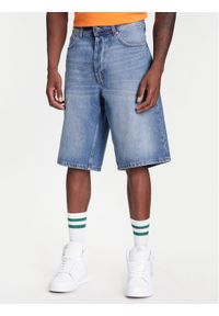 United Colors of Benetton - United Colors Of Benetton Szorty jeansowe 4AW7U9018 Niebieski Relaxed Fit. Kolor: niebieski. Materiał: bawełna