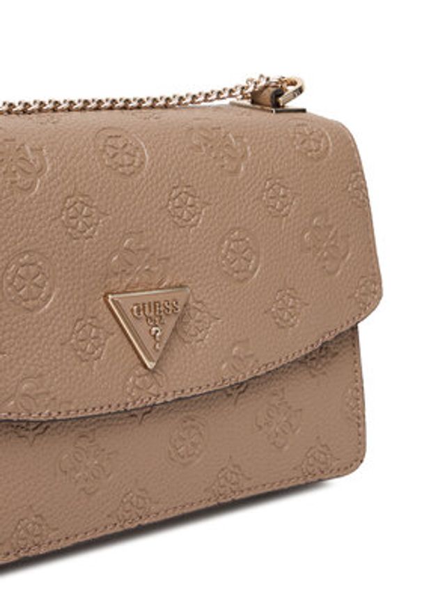 Guess Torebka Cresidia II HWPD98 88210 Beżowy. Kolor: beżowy. Materiał: skórzane