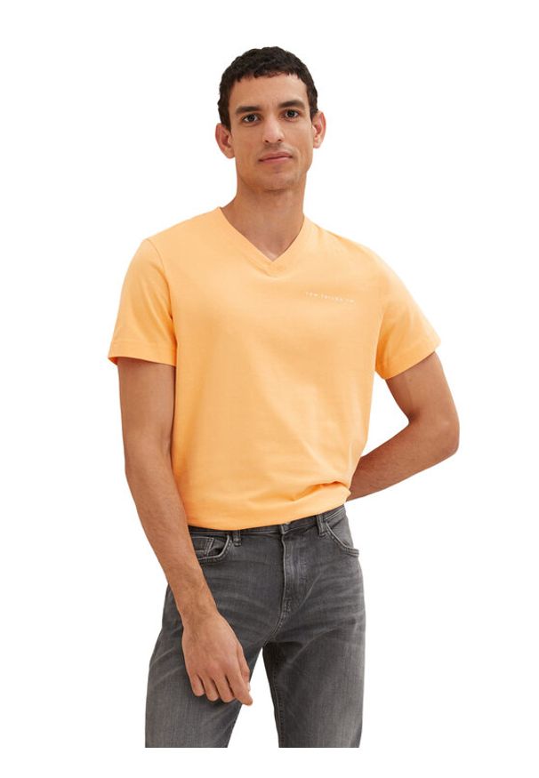 Tom Tailor T-Shirt 1035553 Pomarańczowy. Kolor: pomarańczowy