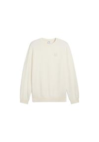 Bluza Puma Elevated Crew. Kolor: beżowy, wielokolorowy #1