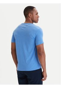 Tommy Jeans T-Shirt DM0DM20363 Niebieski Slim Fit. Kolor: niebieski. Materiał: bawełna #5