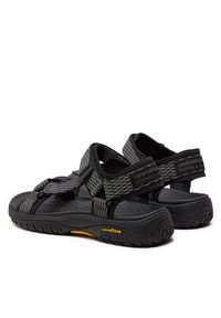 skechers - Skechers Sandały Lomell-Rip Tide 204351/BKGY Czarny. Kolor: czarny. Materiał: materiał